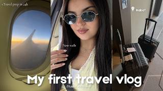 TRAVEL VLOG: travel prep   travel vlog (second solo trip)