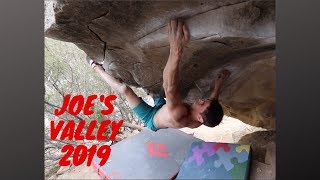 Joe's Valley Bouldering 2019