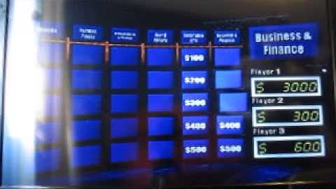 Jeopardy! Playstation Run: Game 1, Part 1