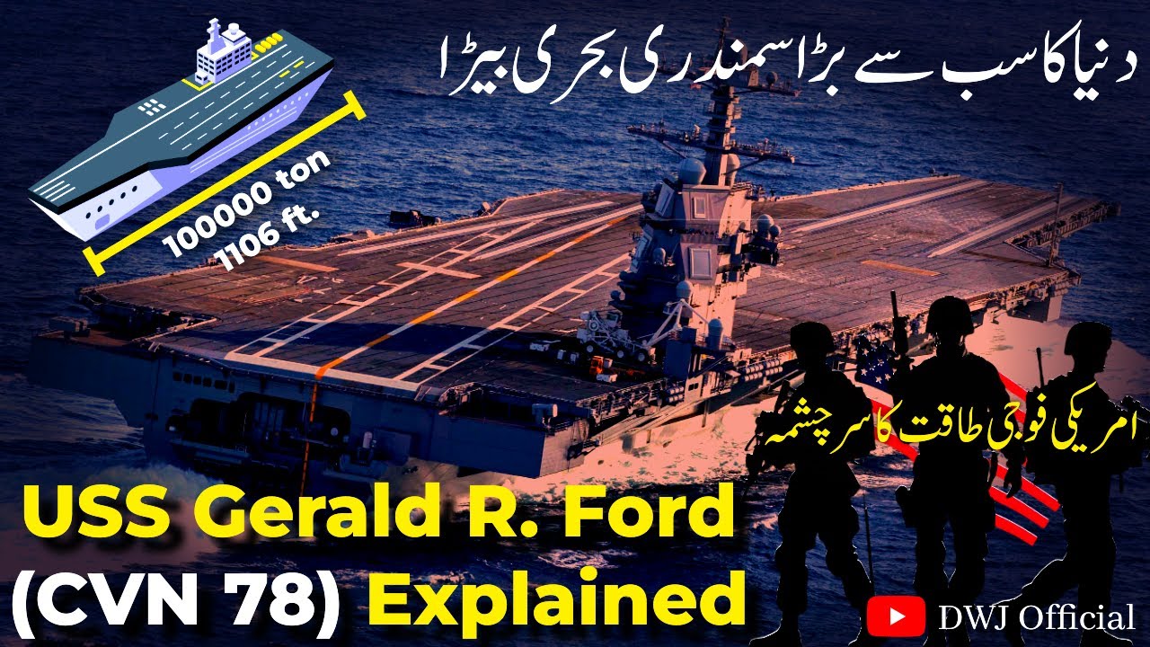 World s Biggest Nuclear Aircraft Carrier USS Gerald R Ford Explained world-s-biggest-nuclear-aircraft-carrier-uss-gerald-r-ford-explained