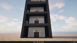 Elevator system Unreal engine 5
