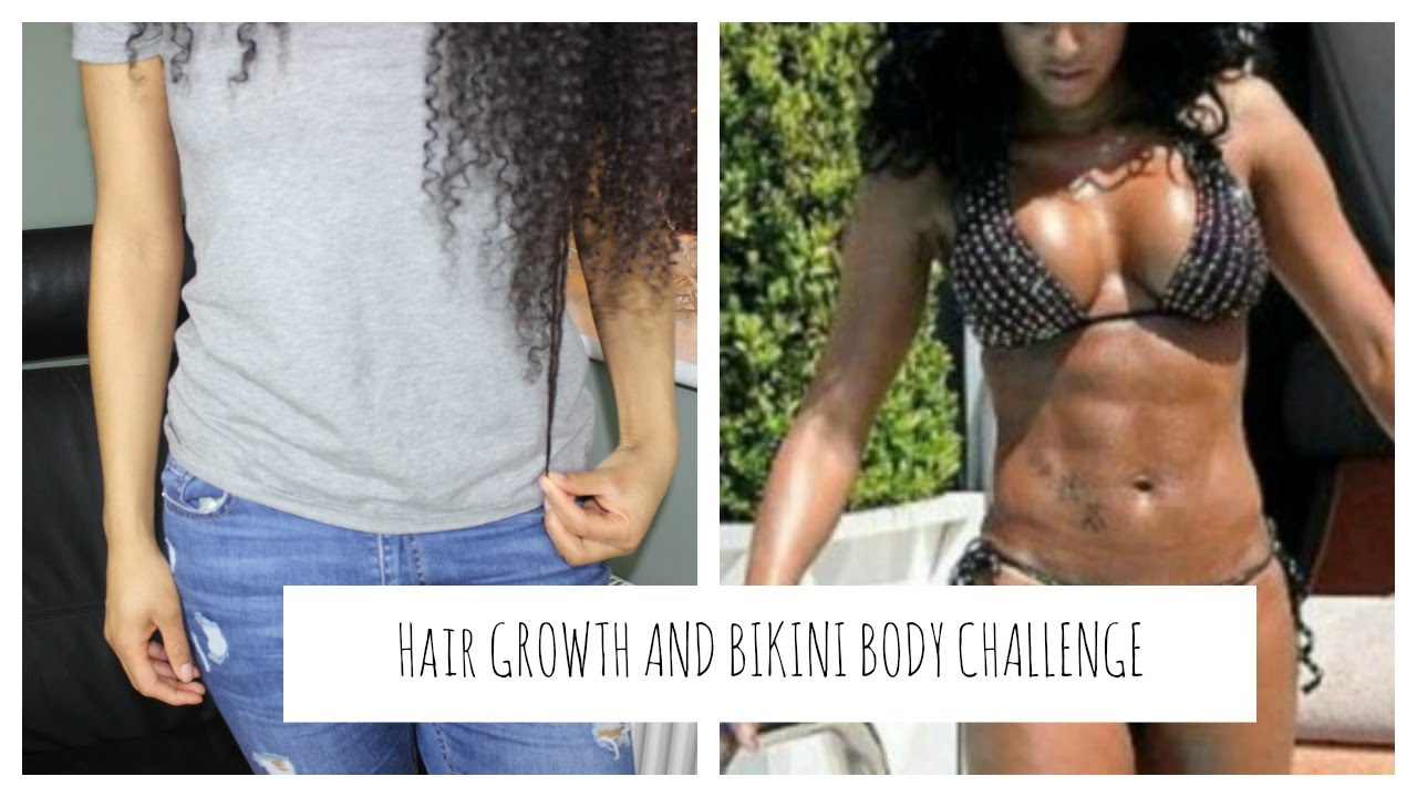 Hair growth and bikini body challenge 2016 YouTube
