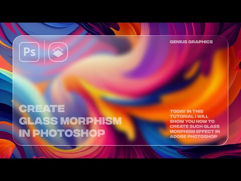 How To Create Glass Morphism Effect In Photoshop