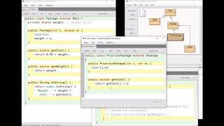 Inheritance Mail Example Java