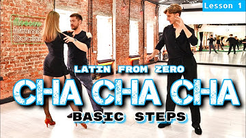 Cha Cha Cha - Basic Steps and Syncopated Time step | Latin from zero Ep06