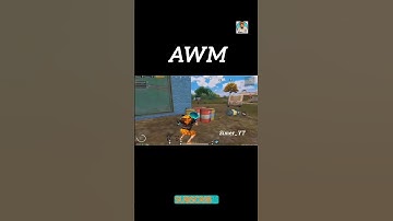 AWM Only Challenge 🔥 Insane Sniper Gameplay PUBG #bgmifunnycontent #pubgshorts #shortsfeed #viral