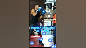 My Floyd Mayweather Style Mittwork Session 🥊💥🔥