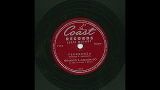 Fernando Z. Maldonado - Verguenza - Coast Records 7118