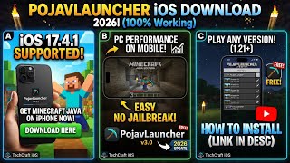 Pojavlauncher iOS/APK | Install Minecraft Java Edition on iPhone/iPad (No Computer) Android