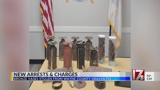 New arrests in Wayne County cemetery theft