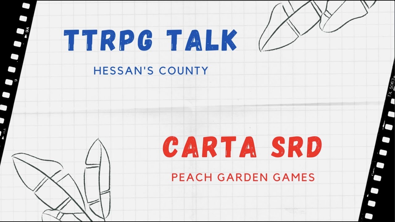 Carta SRD by Peach Garden Games