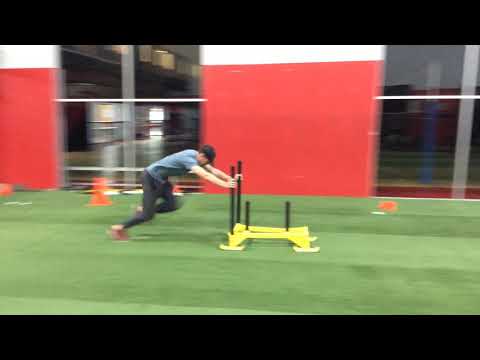 5 Step Sled Pushes (Acceleration)