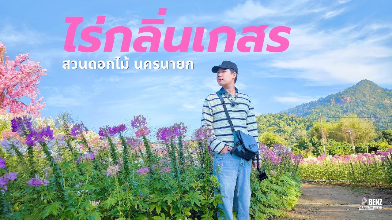 เที่ยวสวนดอกไม้ ไร่กลิ่นเกสร นครนายก - เวลาเที่ยว Ep15 l เบนซ์เดชมงคล