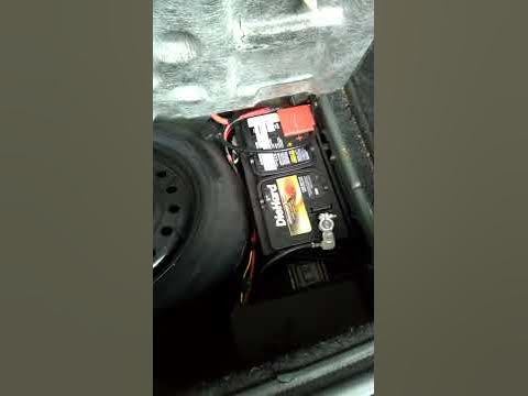 Chrysler 300 battery location. - YouTube