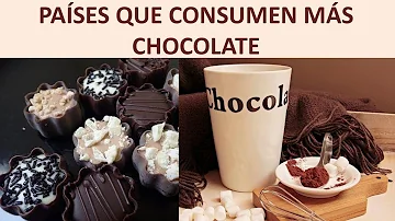 ¿Qué país come más chocolate?