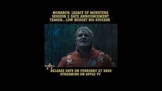 Monarch legacy of monsters Teaser is coming #monarch #monarchynews #english #hollywood #bome #op