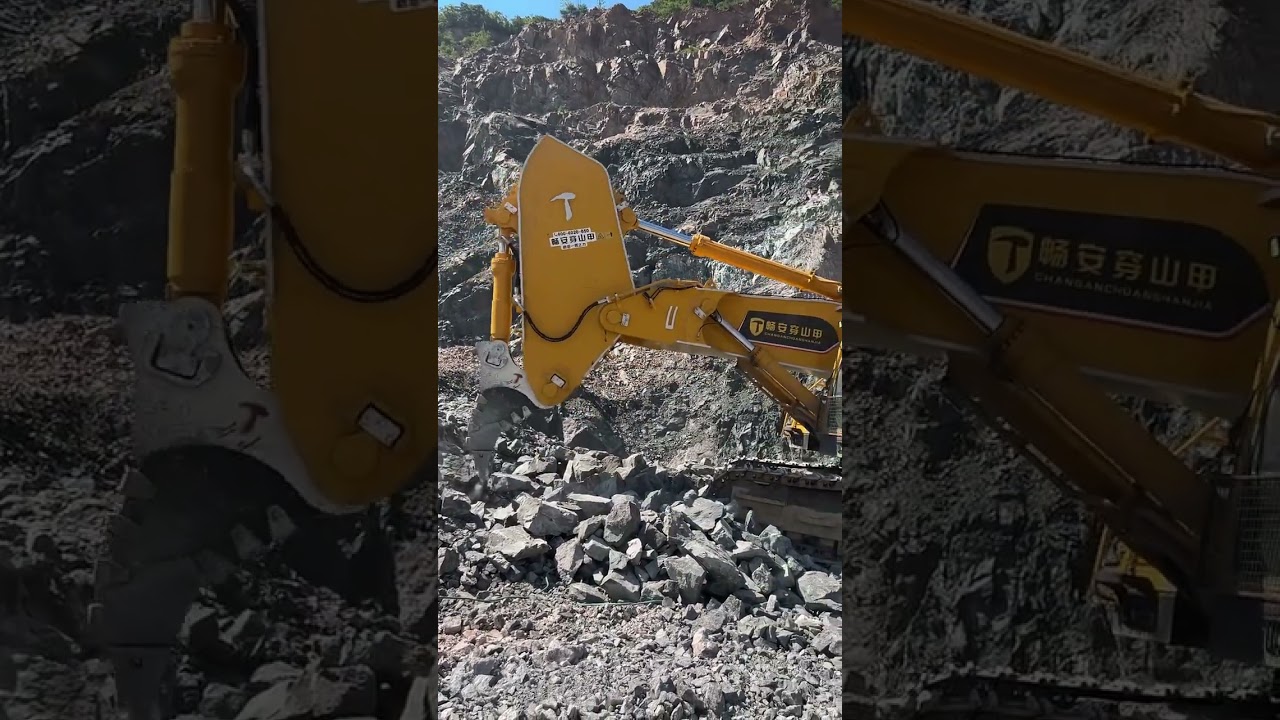 Rock Braking machine 