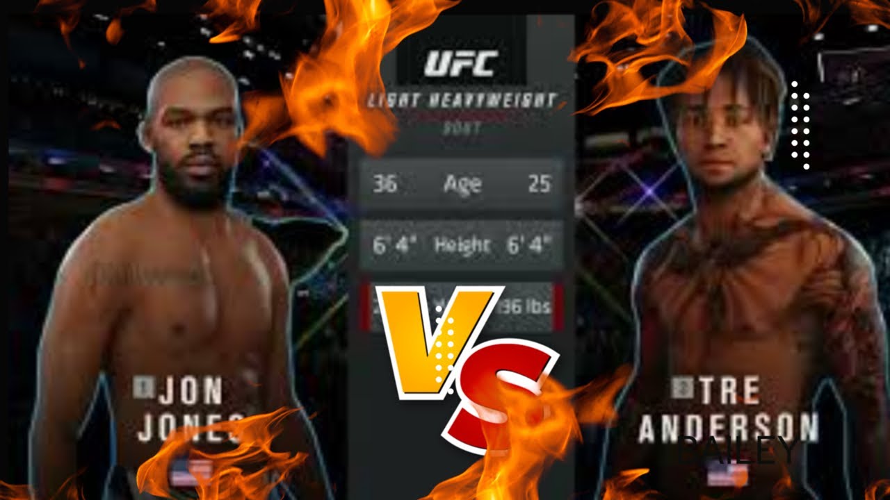 Ufc 4 -Tre anderson returns !!! Number 1 spot on the line for the light heavyweight championship🤞🏾💯