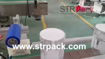 Jar Labeling Machine Sealing and tamper-evident bottle labeling Machine