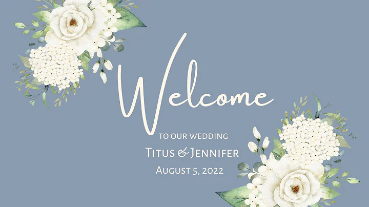 Titus Hall & Jennifer Damron Wedding