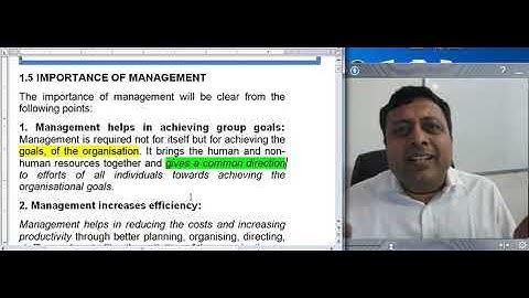 Bst 12.1.8 Importance of Management | CS Neeraj Gupta | NGPA Classes | CBSE Best | Free Video Class