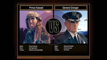 Command & Conquer Shockwave Challenge Prince Kassad VS General Granger Hard Mode #8