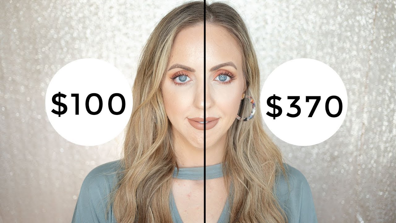 Drugstore Makeup Dupes Tested - A Full Face of High End vs. Drugstore - YouTube