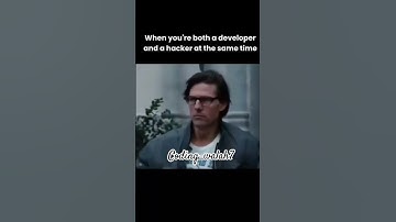 when you both a hacker and developer at same time#coding#programming#codingstatus#viral#viralshorts