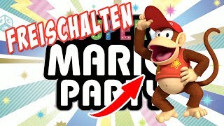 SUPER MARIO PARTY - Diddy Kong freischalten