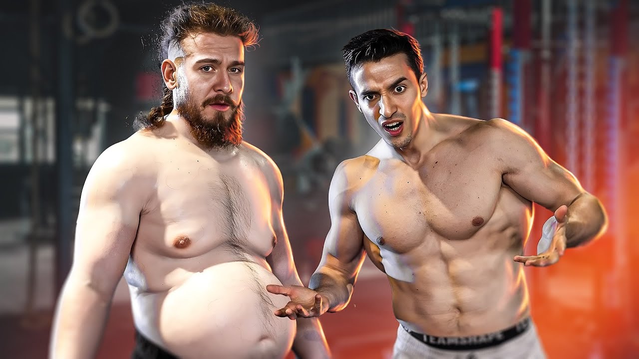 JE PRANK TIBO INSHAPE (avec un COSTUME de GROS) - YouTube
