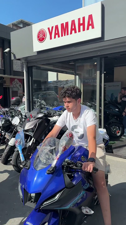 YAMAHA R125 2024 HAYIRLI OLSUN İNŞALLAH🥹💙🧿#yamaha #yamahar125 #r125