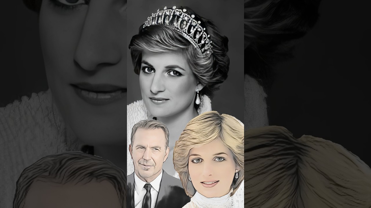 Принцесса Диана и Кевин Костнер 