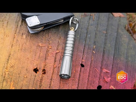 US made Titanium Key Chain Light