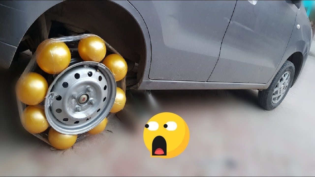 Car vs Soft Balls Who Will Win CarStani YouTube