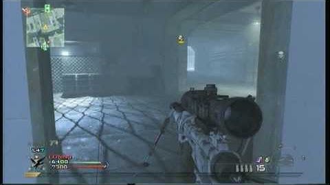 Call of Duty Modern Warfare 2 - Running take out by enemy crate - BnC Media