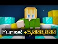 How I Gave Away 5 MILLION COINS! (Hypixel Skyblock)