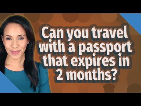 Video: Pot călători cu pașaportul care expiră într-o lună?