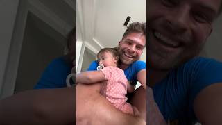 This NEVER gets old…🥲 #alixandstephen#dad#parents#kc#kansascity#love#baby#cute