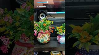 My Daughter’s Clay Pot Makeover | Cute Hand-Painted Vase #claypotpainting #diy #makeover