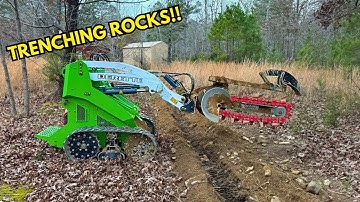 I Tried Trenching In Rocky Soil With this Cheap Chinese Trencher