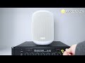 Lucky Tone WTP-660W IP66 Waterproof Wall-Mounted Speaker – Weatherproof 2-Way Audio Solution