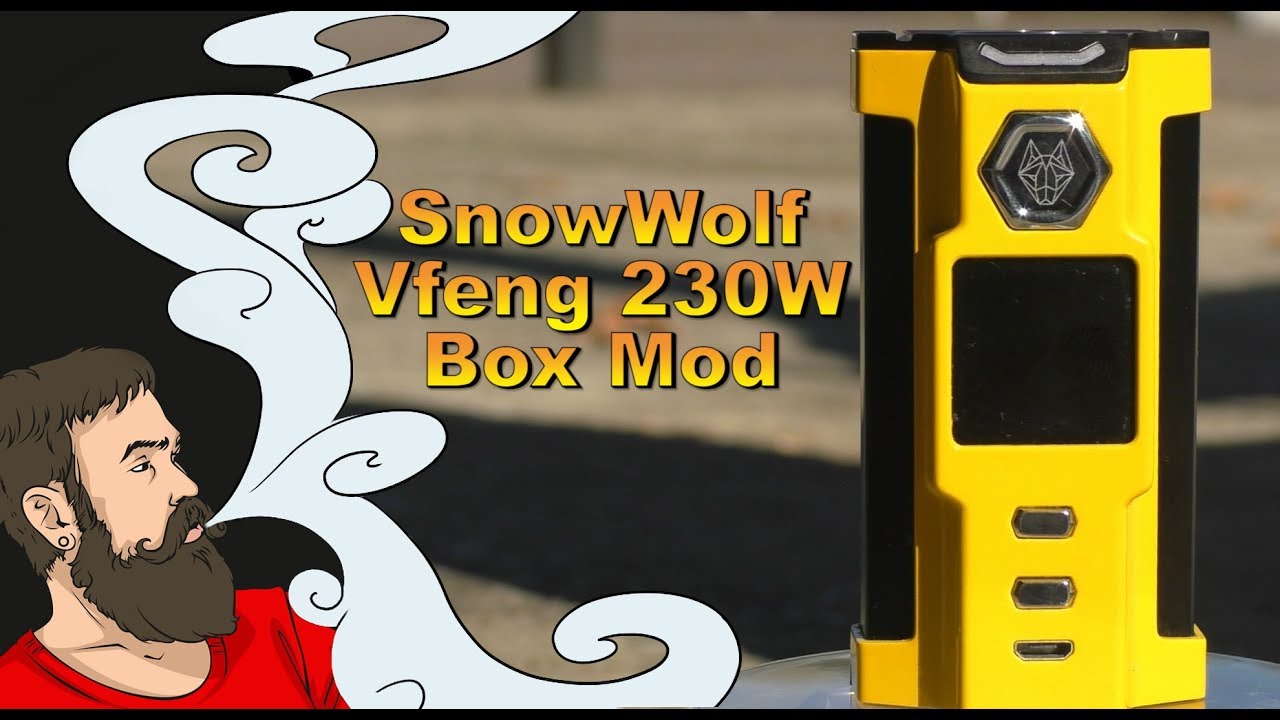 Vape обзор №201. SnowWolf Vfeng 230W Box Mod / Волк уже не тот...