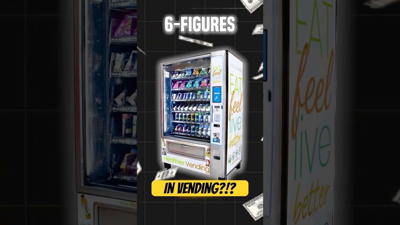 He Replaced A Competitor's Vending Machine and Earned 6 Figures!