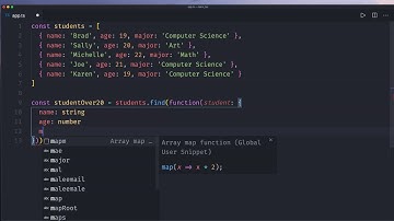 ES6 TypeScript #4 Find Method