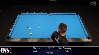 BANK POOL: Shane Van Boening vs Billy Thorpe - 2019 US Open Bank Pool Championship