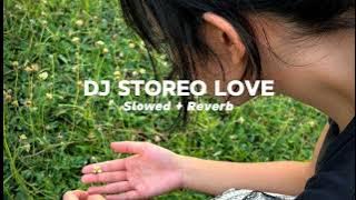 Dj Stereo Love Breakbeat ( Slowed   Reverb ) || Viral Tik Tok