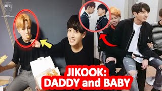 картинка: JIKOOK: РАЗНИЦА между ПАПОЙ и МЛАДЕНЦЕМ 🐥🐰✨