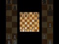 One mistake and it was over 💀 #chess #shorts #chesstrap #openingtrap