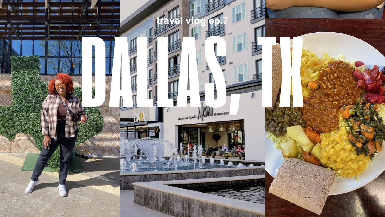 VLOG: Dallas, Texas 2023 | Chicago Hoagies, Ethiopian Food, Korean BBQ, Legacy West & Grandscape