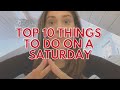 Top 10 Things To Do on a Saturday | Becoming Biola
